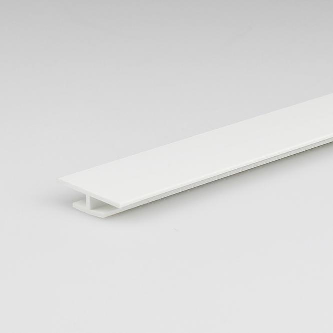 Profil h pvc bijeli sjajni 3.5x11x22x1000