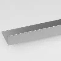 Podni profil alu krom 15x10x1000