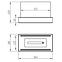 Biokamin Glow crna,6