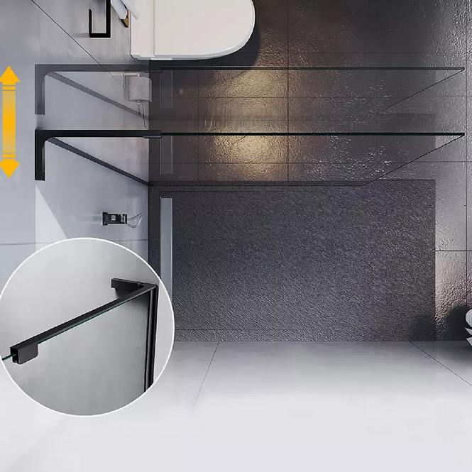 Tuš stijena walk-in Pik 120x195 chrom