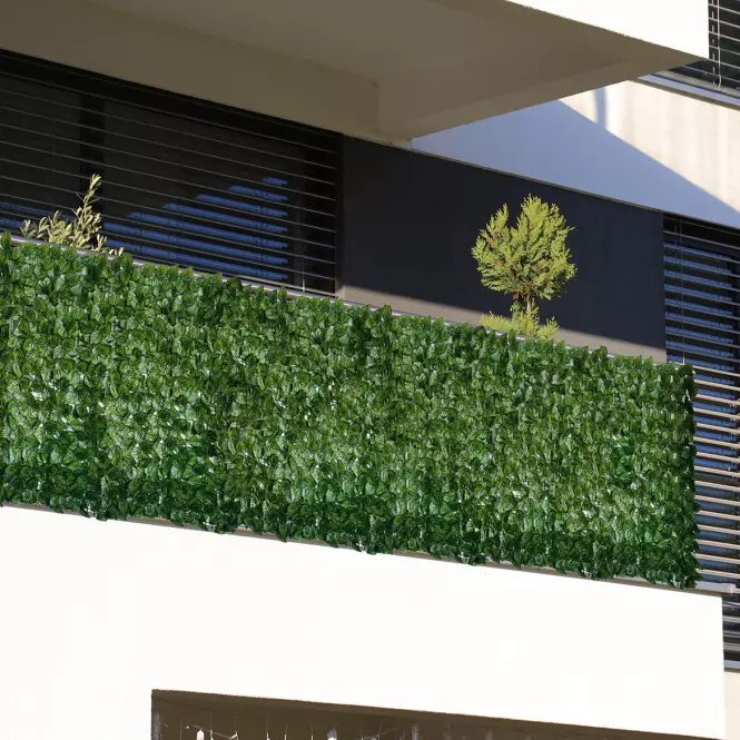 Zaštita od pogleda za balkon merin listovi 150cmx300cm