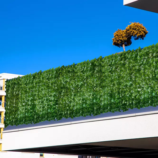 Zaštita od pogleda za balkon merin listovi 150cmx300cm,2