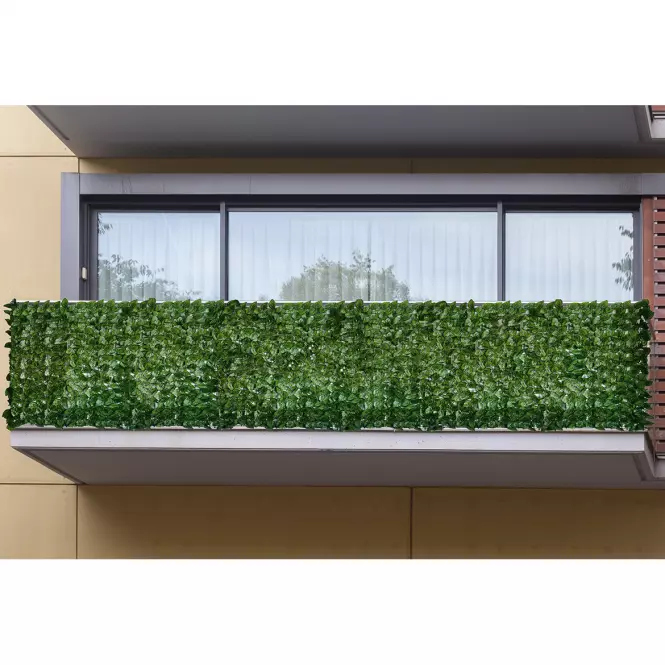 Zaštita od pogleda za balkon merin listovi 150cmx300cm,3