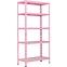 Metalni skladišni regal RNDU30-5 ružičasti 180x90x30cm - 5 polica/175kg,2