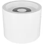 Biokamin Moon Mini bijeli mat