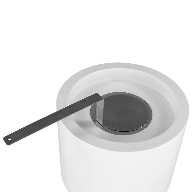 Biokamin Moon Mini bijeli mat