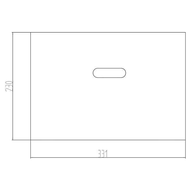 Biokamin Moon Mini bijeli mat