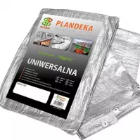 Cerada ojačana srebrna 3x4 m 120g Cerada ojačana srebrna 3x4 m 120g