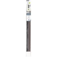 Mreža protiv komaraca za vrata, aluminij 100x215 smeđa