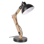 SVJETILJKA UNLE 66391 BLACK-WOOD LB1