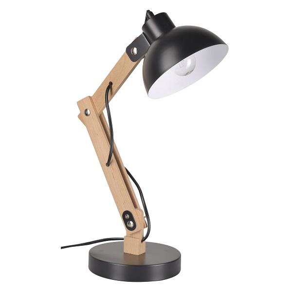 SVJETILJKA UNLE 66391 BLACK-WOOD LB1