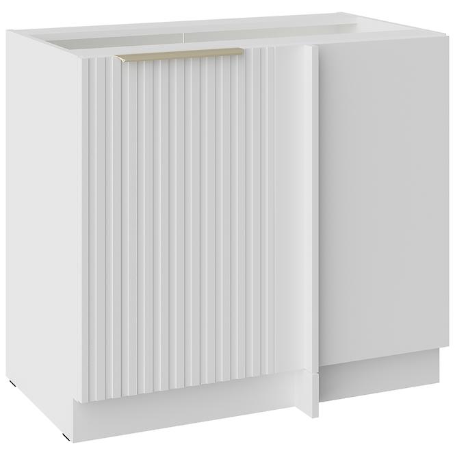 Kuhinjski ormarić Tuluza 105 ND 1F BB bijeli mat, lamele