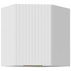 Kuhinjski ormarić Tuluza 60x60 GN-72 1F (45°) bijeli mat, lamele