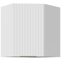 Kuhinjski ormarić Tuluza 60x60 GN-72 1F (45°) bijeli mat, lamele