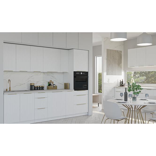 Kuhinjski ormarić Tuluza 60x60 GN-72 1F (45°) bijeli mat, lamele