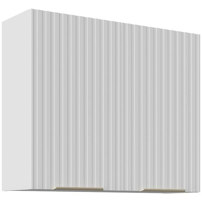Kuhinjski ormarić Tuluza 80G-72 2F bijeli mat, lamele