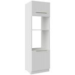 Kuhinjski ormarić Tuluza 60DPM-210 2F bijeli mat, lamele