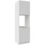 Kuhinjski ormarić Tuluza 60DP-210 2F bijeli mat, lamele