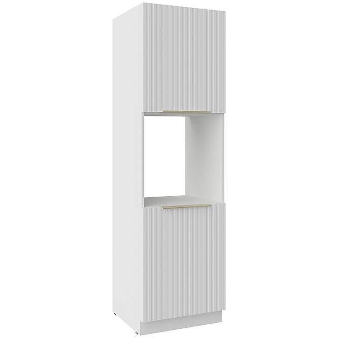 Kuhinjski ormarić Tuluza 60DP-210 2F bijeli mat, lamele