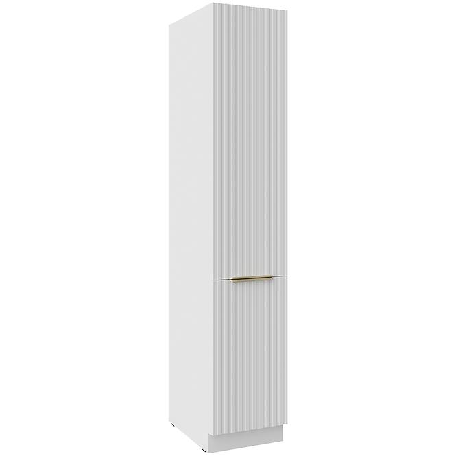 Kuhinjski ormarić Tuluza 40DK-210 2F bijeli mat, lamele