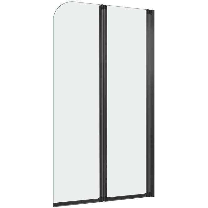 Paravan za kadu Natali Black 2 Hx121