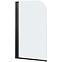 Paravan za kadu Natali Black Hx112c