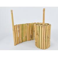 Ograda za cvjetnjak od bambusa 30 cm x 1 m 2x noga 15 cm 16/20 mm