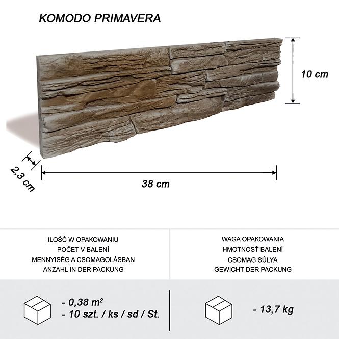 Betonski kamen Komodo Primavera pak=0,38 m2