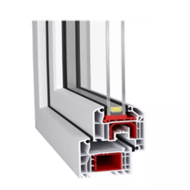 Sklopivi prozor 56,5x83,5 cm bijeli,3