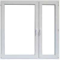 Dvokrilni prozor 146,5x143,5 cm bijeli