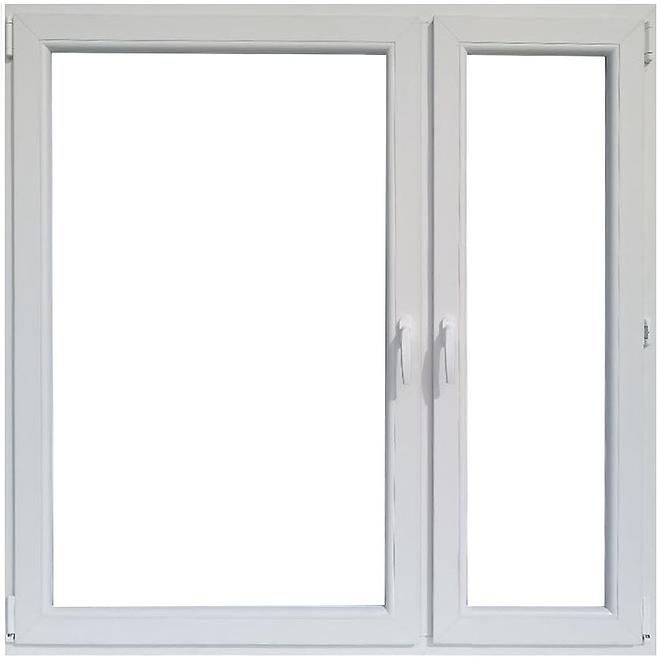 Dvokrilni prozor 146,5x143,5 cm bijeli