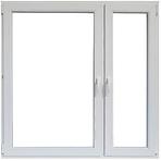 Dvokrilni prozor 146,5x143,5 cm bijeli