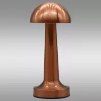 Stolna svjetiljka Isa 49020 pink/gold USB LB1