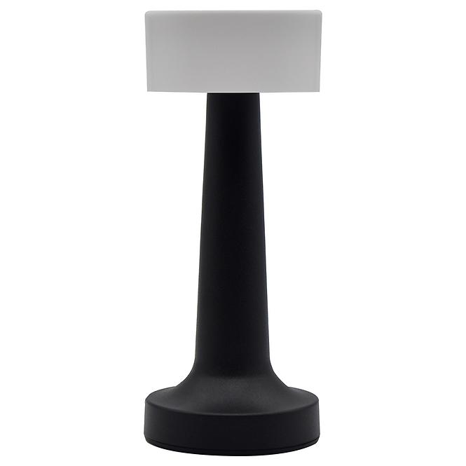 Stolna svjetiljka Lira 49021 black USB LB1