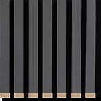 Zidne lamele mdf/filc siva 19x300x2650mm