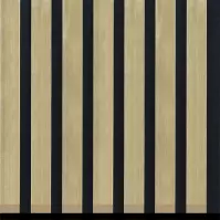 Zidne lamele mdf/filc zlatni 21x300x2650mm