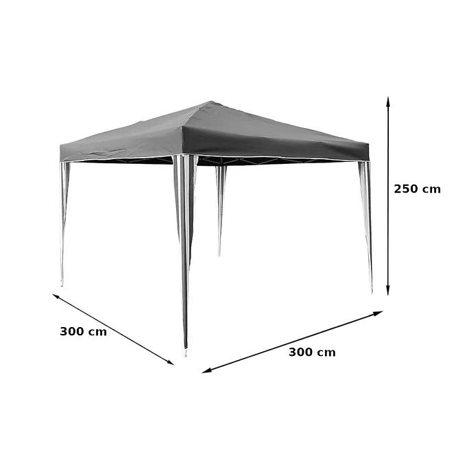Vrtni paviljon 3x3x2,5 m zeleni