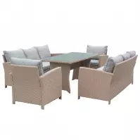 Set od umjetnog ratana Bados natur