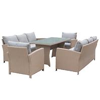 Set od umjetnog ratana Bados natur