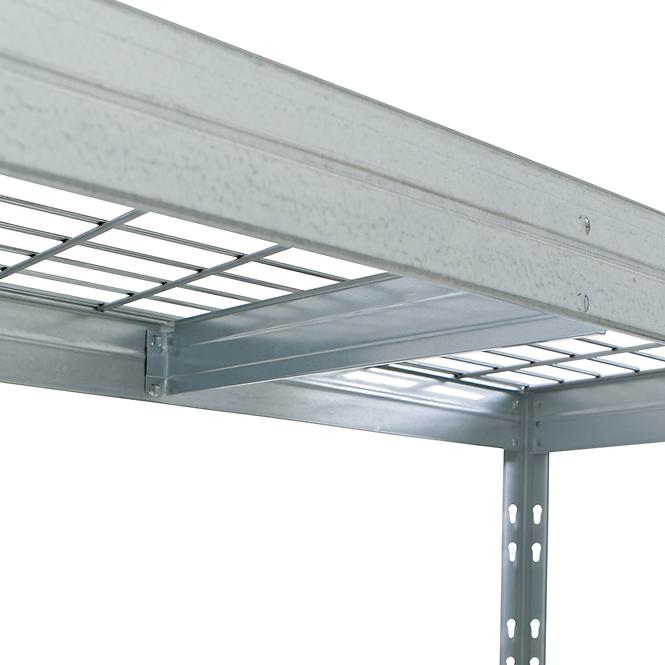 Metalni skladišni regal RIMS300 EB38 180x90x45 cm – 4 police/300 kg