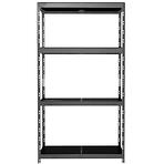 Metalni skladišni regal Rivet Outdoor 180x100x38 cm – 4 police/80 kg