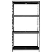 Metalni skladišni regal Rivet Outdoor 180x100x38 cm – 4 police/80 kg