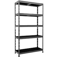 Metalni skladišni regal Rivet Outdoor 180x100x38 cm – 5 polica/80 kg