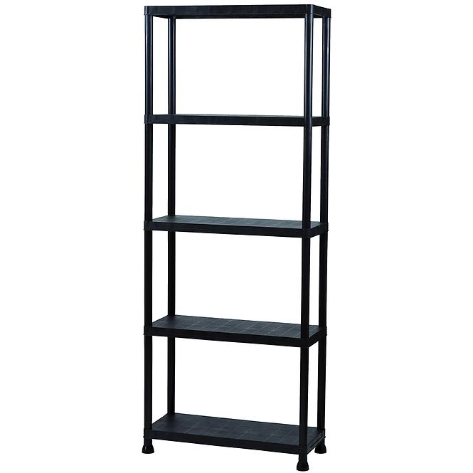 Plastični regal T80 80x30x181 cm crni