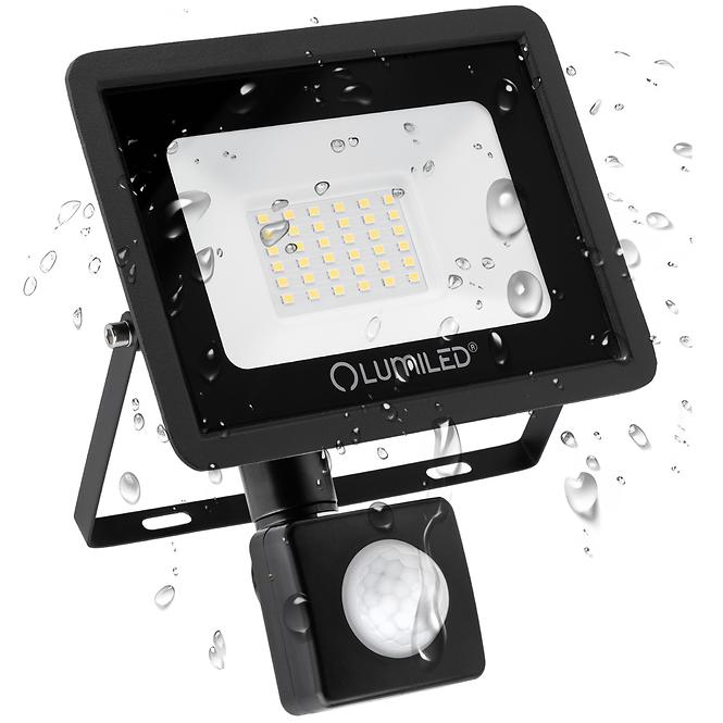 LED Reflektor Zuna 30W senzor 4000K