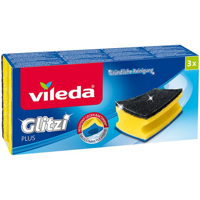 Spužva praktično oblikovana glitzi plus 3 kom.