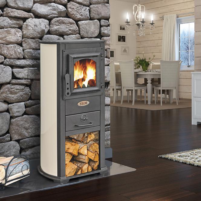 Kamin štednjak EKONOMIK LUX 5-7 kW BEZOVY