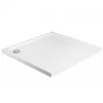 Rea-k1906 kvadratna tuš kada savoy white 80x80+syfon