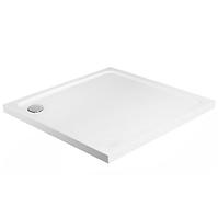 Rea-k1906 kvadratna tuš kada savoy white 80x80+syfon