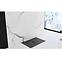 Rea-k4579 pravokutna tuš kada rock black 80x120,3